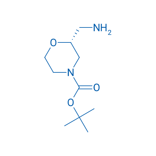 (R)-tert-Butyl 2-(aminomethyl)morpholine-4-carboxylate 1g