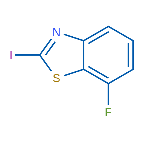 7-Fluoro-2-iodobenzo[d]thiazole 1g