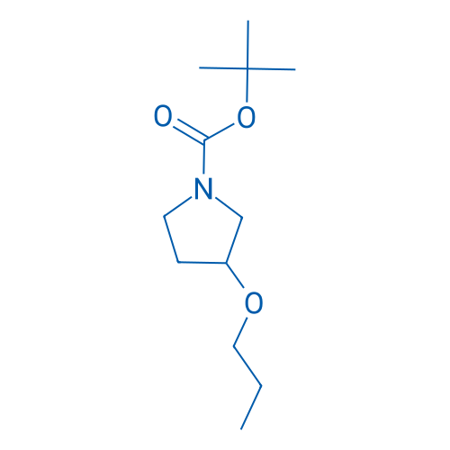 tert-Butyl 3-propoxypyrrolidine-1-carboxylate 1g
