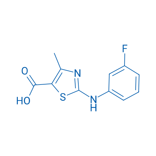 2-((3-Fluorophenyl)amino)-4-methylthiazole-5-carboxylic acid 5g