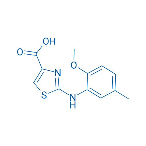 2-[(2-Methoxy-5-methylphenyl)amino]-1,3-thiazole-4-carboxylic acid 5g