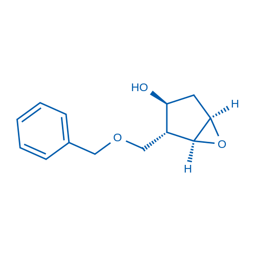(1S,2R,3S,5R)-2-((Benzyloxy)methyl)-6-oxabicyclo[3.1.0]hexan-3-ol 100mg