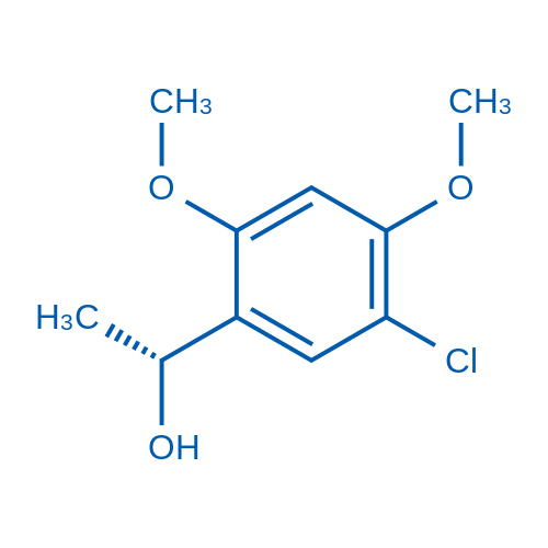 (1R)-1-(5-Chloro-2,4-dimethoxyphenyl)ethan-1-ol 1g