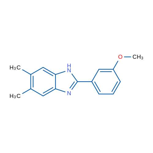 2-(3-Methoxyphenyl)-5,6-dimethyl-1H-benzo[d]imidazole 1g