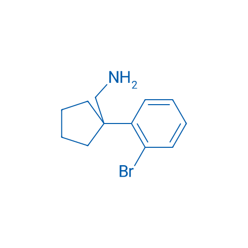 (1-(2-Bromophenyl)cyclopentyl)methanamine 250mg