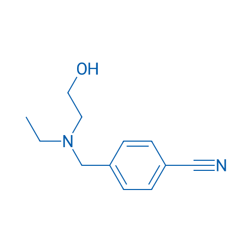 4-((Ethyl(2-hydroxyethyl)amino)methyl)benzonitrile 1g