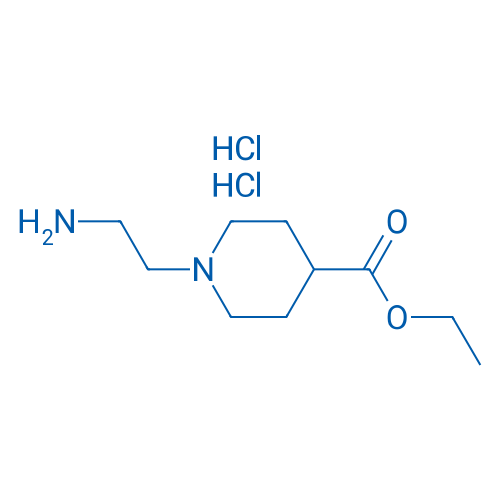 Ethyl 1-(2-aminoethyl)piperidine-4-carboxylate dihydrochloride 5g