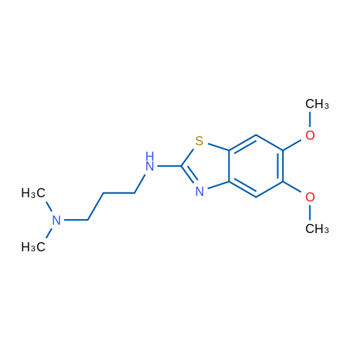 N'-(5,6-dimethoxy-1,3-benzothiazol-2-yl)-n,n-dimethylpropane-1,3-diamine 5g