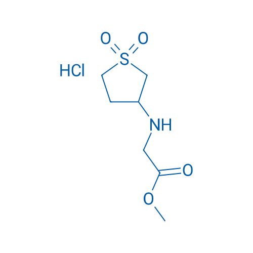 methyl [(1,1-dioxidotetrahydrothien-3-yl)amino]acetate HCl 50mg