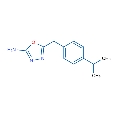 5-(4-Isopropylbenzyl)-1,3,4-oxadiazol-2-amine 5g