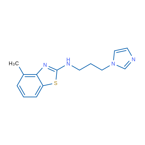 N-[3-(1H-imidazol-1-yl)propyl]-4-methyl-1,3-benzothiazol-2-amine 10g
