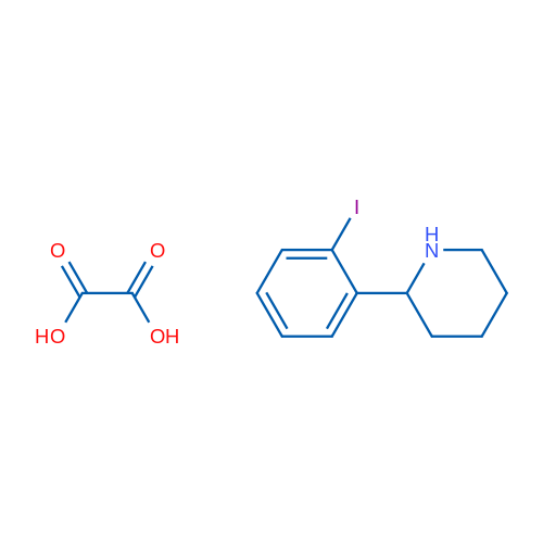 2-(2-IOdophenyl)piperidine oxalate 1g