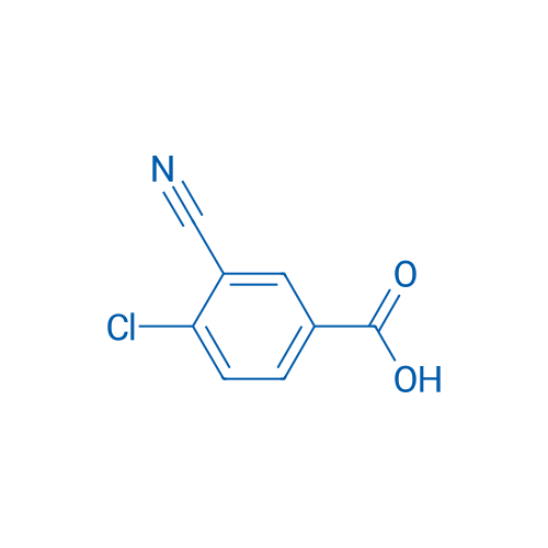 4-Chloro-3-cyanobenzoic acid 100mg