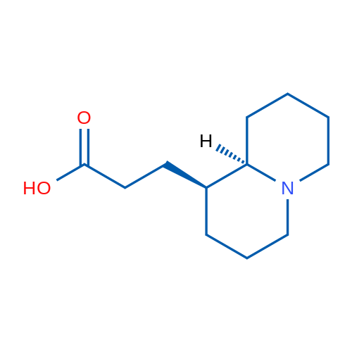 3-((1S,9aR)-Octahydro-1H-quinolizin-1-yl)propanoic acid 5g
