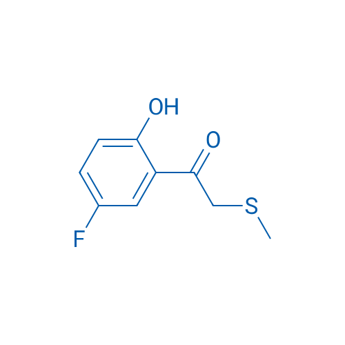 1-(5-Fluoro-2-hydroxyphenyl)-2-(methylsulfanyl)ethan-1-one 1g