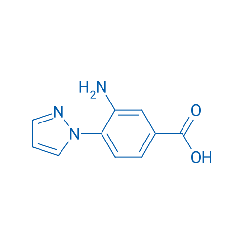 3-Amino-4-(1h-pyrazol-1-yl)benzoic acid 1g