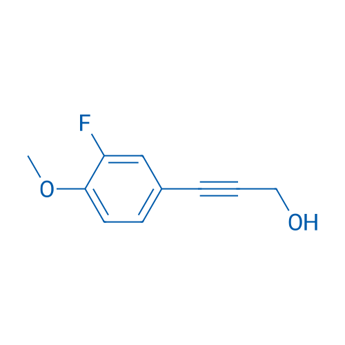 3-(3-Fluoro-4-methoxy-phenyl)-prop-2-yn-1-ol 1g