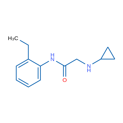 2-(Cyclopropylamino)-N-(2-ethylphenyl)acetamide 1g