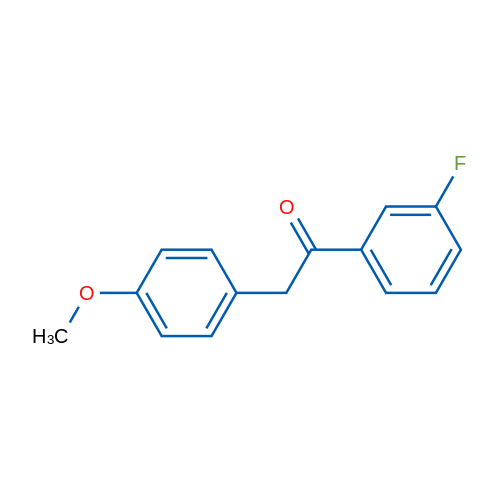 1-(3-Fluorophenyl)-2-(4-methoxyphenyl)ethanone 1g