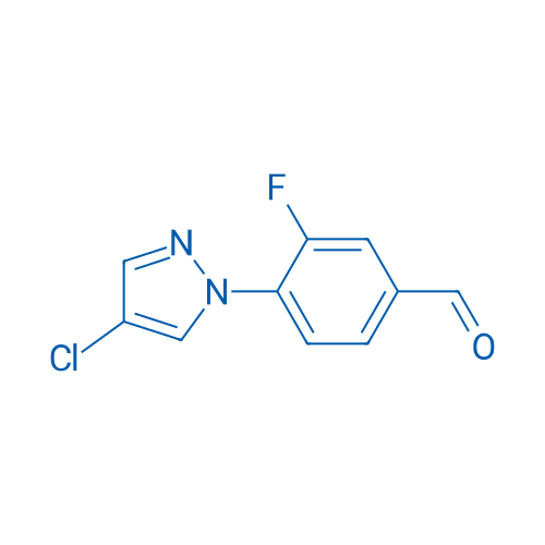 4-(4-Chloro-1h-pyrazol-1-yl)-3-fluorobenzaldehyde 5g