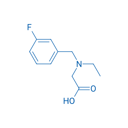 2-(Ethyl(3-fluorobenzyl)amino)acetic acid 1g