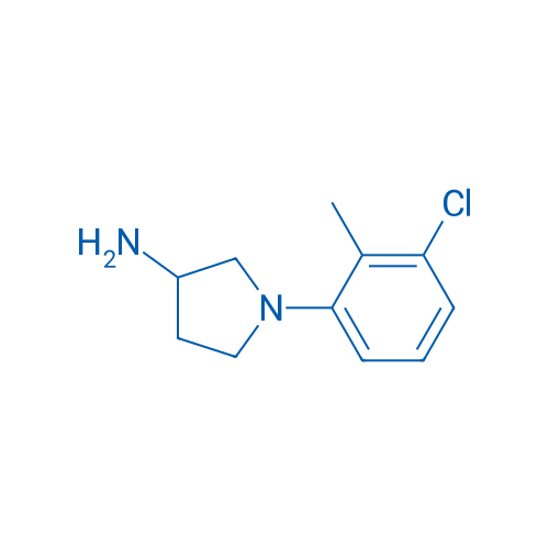 1-(3-Chloro-2-methylphenyl)pyrrolidin-3-amine 1g