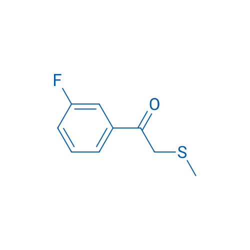 1-(3-Fluorophenyl)-2-(methylsulfanyl)ethan-1-one 5g
