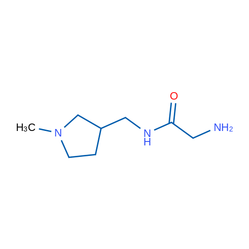 2-Amino-N-((1-methylpyrrolidin-3-yl)methyl)acetamide 1g