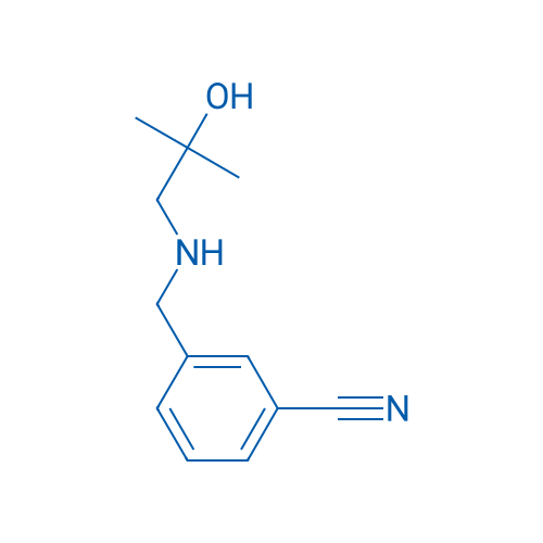 3-{[(2-hydroxy-2-methylpropyl)amino]methyl}benzonitrile 5g