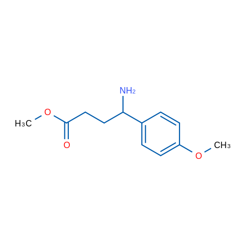 Methyl 4-amino-4-(4-methoxyphenyl)butanoate 1g
