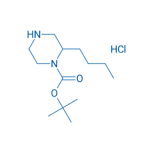 1-Boc-2-Butylpiperazine hydrochloride 1g