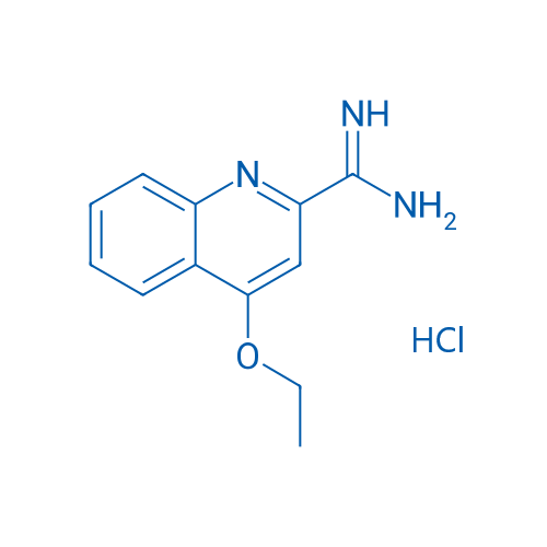 4-Ethoxyquinoline-2-carboximidamide hydrochloride 1g