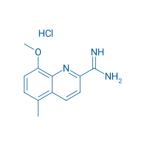 8-Methoxy-5-methylquinoline-2-carboximidamide hydrochloride 1g