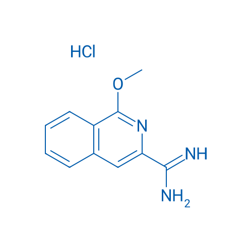1-Methoxyisoquinoline-3-carboximidamide hydrochloride 1g