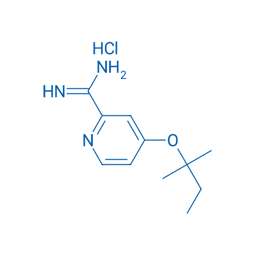 4-(tert-Pentyloxy)picolinimidamide hydrochloride 1g