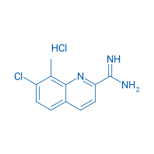 7-Chloro-8-methylquinoline-2-carboximidamide hydrochloride 1g