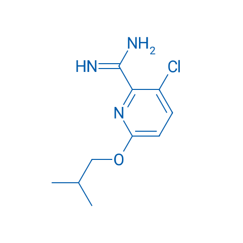 3-Chloro-6-isobutoxypicolinimidamide hydrochloride 1g
