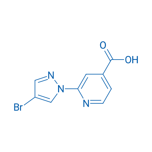 2-(4-Bromo-1H-pyrazol-1-yl)isonicotinic acid 1g