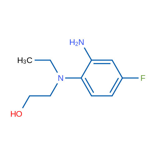 2-((2-Amino-4-fluorophenyl)(ethyl)amino)ethanol 1g
