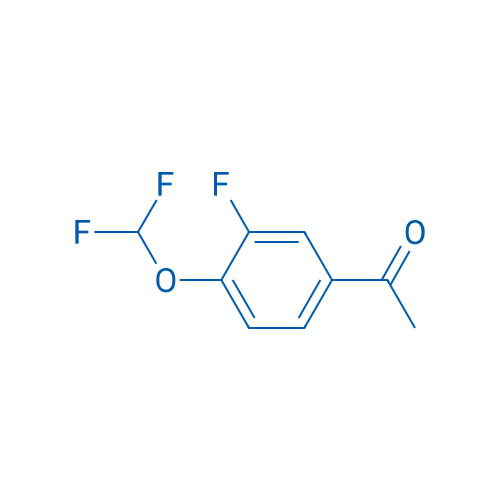 1-(4-(Difluoromethoxy)-3-fluorophenyl)ethan-1-one 1g