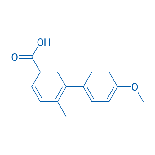 4'-Methoxy-6-methyl-[1,1'-biphenyl]-3-carboxylic acid 250mg