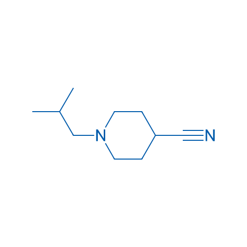 1-(2-Methylpropyl)piperidine-4-carbonitrile 250mg