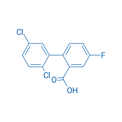 2',5'-Dichloro-4-fluoro-[1,1'-biphenyl]-2-carboxylic acid 5g