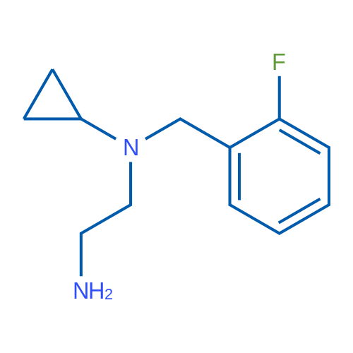N1-Cyclopropyl-N1-(2-fluorobenzyl)ethane-1,2-diamine 1g
