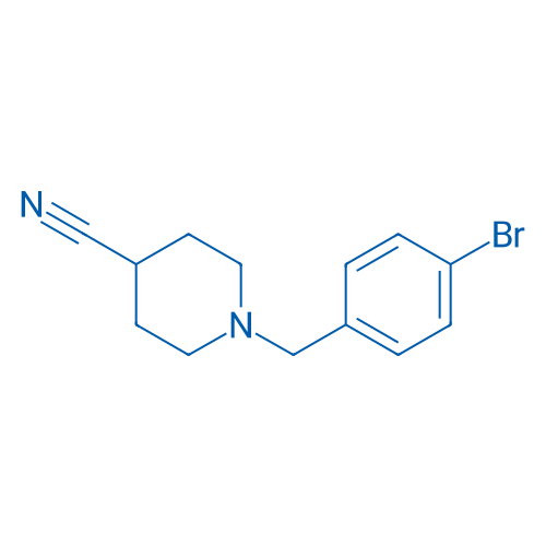 1-(4-Bromobenzyl)-piperidine-4-carbonitrile 5g