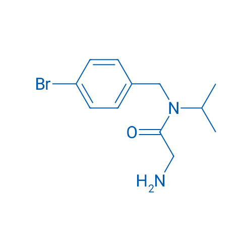 2-Amino-N-(4-bromobenzyl)-N-isopropylacetamide 1g