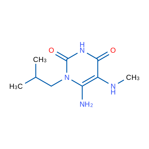 6-Amino-1-isobutyl-5-(methylamino)pyrimidine-2,4(1H,3H)-dione 1g