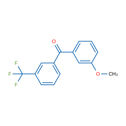 (3-Methoxyphenyl)(3-(trifluoromethyl)phenyl)methanone 1g