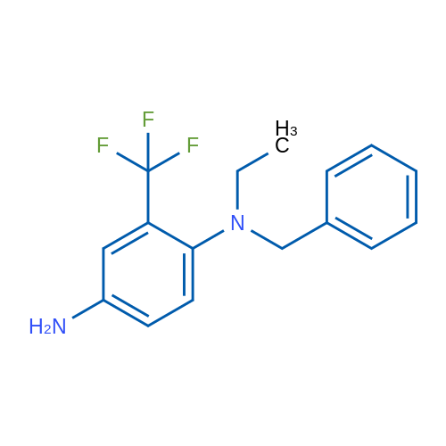 N1-Benzyl-N1-ethyl-2-(trifluoromethyl)benzene-1,4-diamine 5g