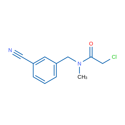 2-Chloro-N-(3-cyanobenzyl)-N-methylacetamide 1g